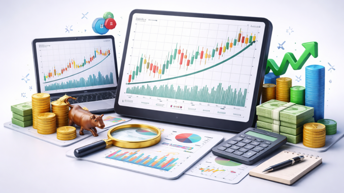 cara baca grafik saham - Kepoin Trading